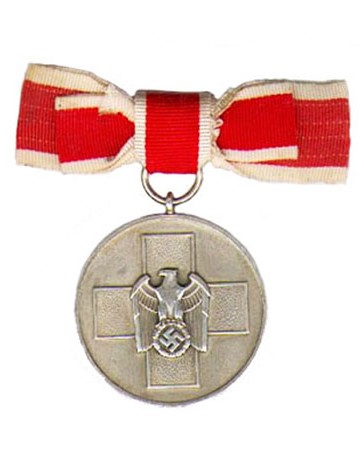 Social Welfare Medal with Ladies' Ribbon - 1939-1945