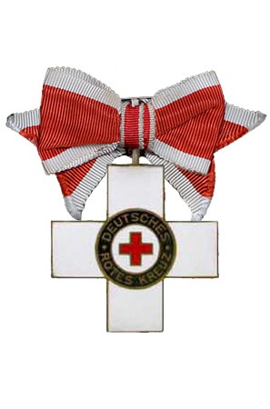 Red Cross 2nd Class Medal with Ladies' Ribbon - 1922-1934