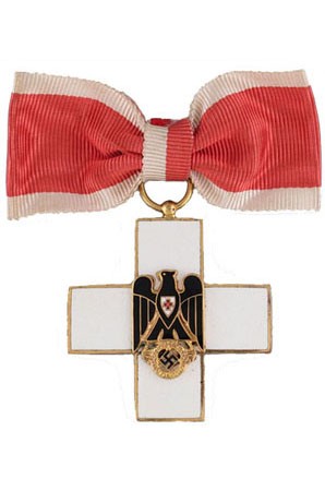 Red Cross 3rd Class Cross with Ladies' Ribbon - 1937-1939