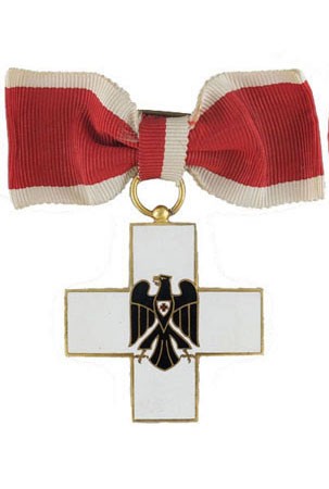 Red Cross 3rd Class Cross with Ladies' Ribbon - 1934-1937