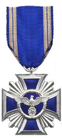 NSDAP Long Service Medal for 15 years service
