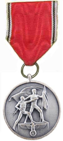 Entry into Austria Medal