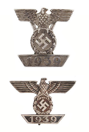Bar to the 1914 Iron Cross 2nd Class and Bar to the 1914 Iron Cross 1st Class 