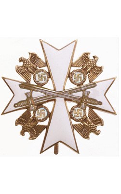 Breast Cross 2nd Class With Swords - 1939-1943 / 4th Class - 1943-1945