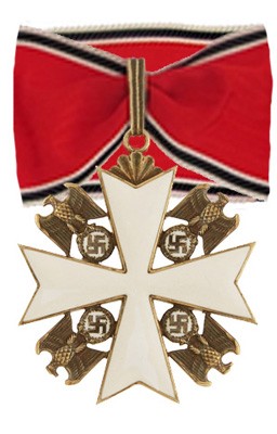 Cross on Neck Ribbon 1st Class - 1939-1943 / 3rd Class - 1943-1945