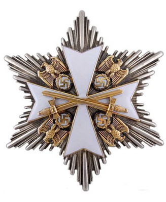 6 pointed Star Order Breast Star - May 1937-1943 / 2nd Class - 1943-1945